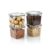 AQUAWARE Air Tight Containers For Kitchen Storage Set, Fridge Storage Boxes, Kitchen Containers Set Transparent (700 Ml Set Of 4)