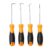 Spartan 4 Pcs Precision Pick and Hook Set | O-Ring, Oil Seal, Gasket Puller & Remover Tool Kit for Car, Auto Repair, Mechanical, DIY & Workshop Use