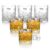Treo by Milton Barley 340 Clear Whiskey Glass Tumbler Set of 6, Bar Glasses for Drinking Bourbon, Whisky, Scotch, Cocktails, Transparent Tumblers, 340 ml Each