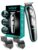 VGR V-055 Professional Hair Trimmer for Men | Cordless & Corded Beard and Hair Clipper | Adjustable T-Blade | 4 Guide Combs | 120-Minute Runtime | USB Charging | 1+1 Year Warranty (Black)