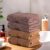 Urbane Home Pack of 4 Cotton Hand/Face Towels for Men & Women | Easily Washable | Workout Gym Napkins for Men | Pocket Towel – Golden & Brown