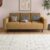Interio by Godrej Cresco 3-Seater Fabric Sofa | 3-Year Warranty, Solid Wood, Camel and Taupe