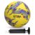 Nivia Combo Storm 2.0 Football (Size – 5, Yellow) with Ball Pump