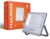 Halonix Aluminium 50W Waterproof Outdoor led Flood Light|Halogen Light, Focus Light for Garage, Parking, Shop -(Cool White)-Pack of 1|Short Circuit & Surge Protection.