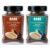 Rage Coffee Silk Blend Instant Coffee | Belgian Chocolate & Creamy Hazelnut Silk Blend Flavoured Coffee 60 GMs Each | Premium, Bold & Smooth | Pack of 2